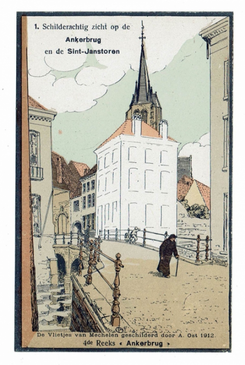 Postkaart van Alfred Ost