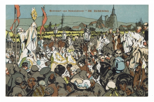 Postkaart van Alfred Ost