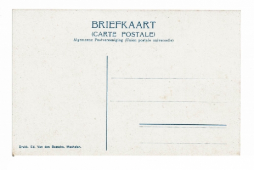 Postkaart van de Mechelse kunstenaar Alfred Ost