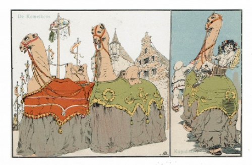 Postkaart van Alfred Ost