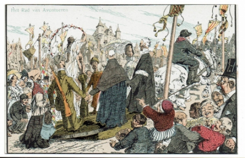 Postkaart van Alfred Ost