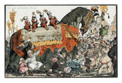 Postkaart van Alfred Ost