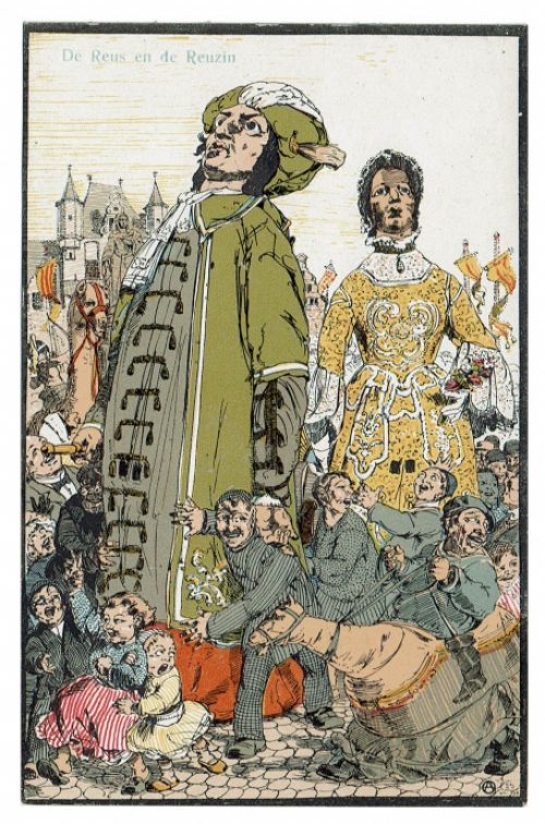 Postkaart van Alfred Ost