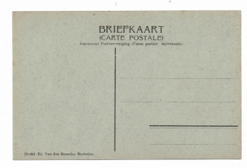 Postkaart van de Mechelse kunstenaar Alfred Ost