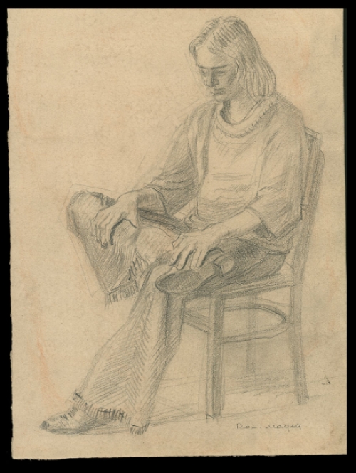 Tekening van Romain Malfliet kopen