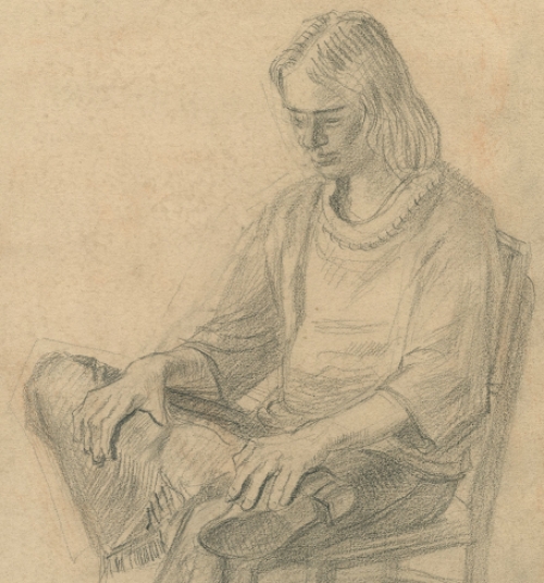 Potloodtekening van Malfliet kopen