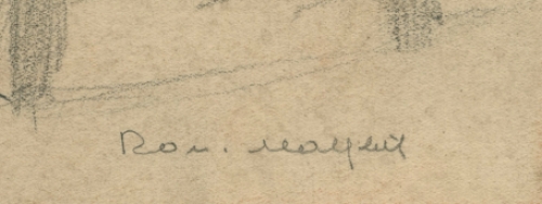 Belgische etser en tekenaar Romain Malfliet