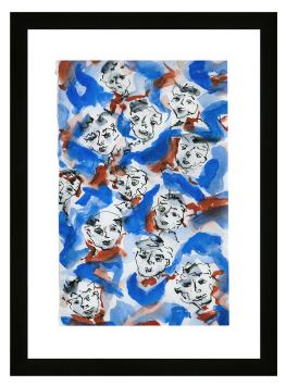 Schilderijtje uit 2014 van Antoine Juliens