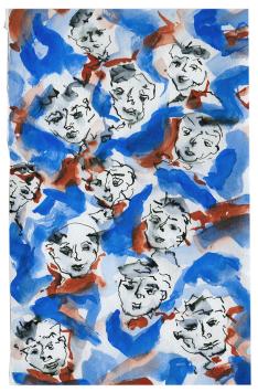 Antoine Juliens met een kleurrijk tafereel