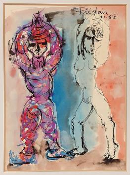 Aquarel van Bernadette Prédair kopen