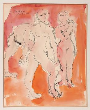 Aquarel van Bernadette Prédair kopen