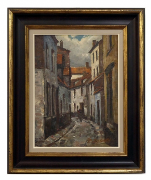 Schilderij van de Belgische schilder Emile De Geld