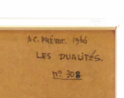 Les dualités 1966