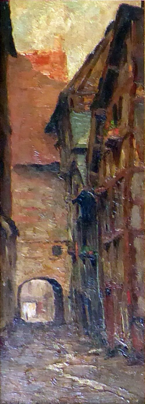 peinture du peintre belge pros de wit