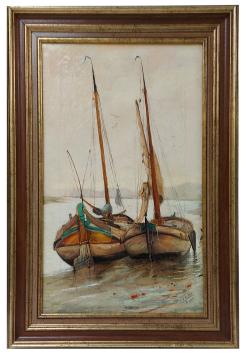 Olieverfschilderij van Prosper De Wit