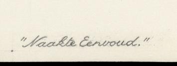 Schilderijtje van P. Van Dessel, Antwerpse kunstenaar