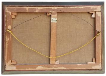 2 Dames badend aan een vijver