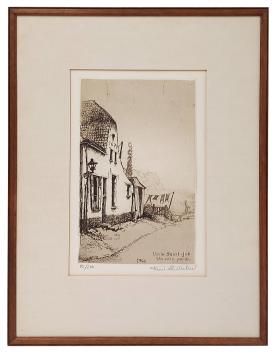 Ets uit 1946 van Henri Quittelier kopen