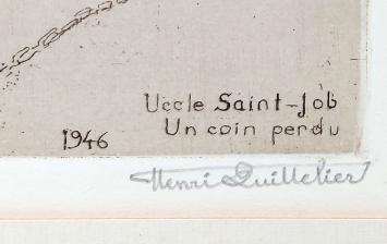 Genummerde ets uit 1946