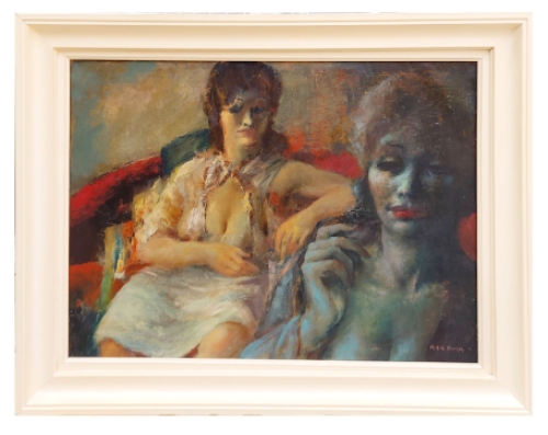 Schlderij van de  Belgische kunstenaar Raphaël De Buck kopen