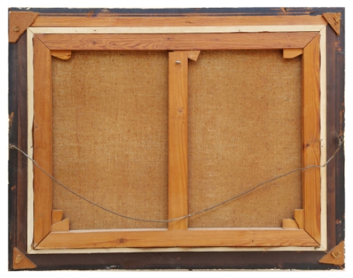 Concubines op en aan de rode sofa