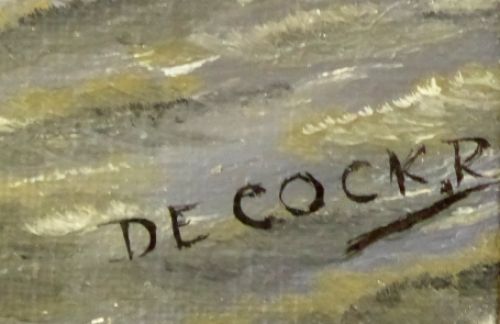 Rivier met stalen brug (Mira- Brug)