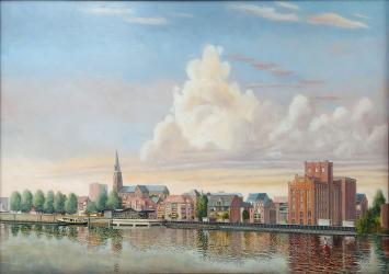 Realistisch kunstwerk van R. De Vos kopen