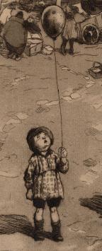 Originele ets van Roméo Dumoulin