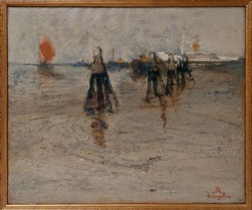 Schilderij van de Antwerpse kunstenaar René Engelen