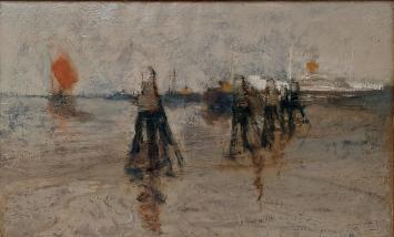 Kunstwerk van de Antwerpse schilder René Engelen