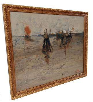 De Schelde bij laagtij