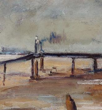 Kunstwerk van de Antwerpse schilder René Engelen