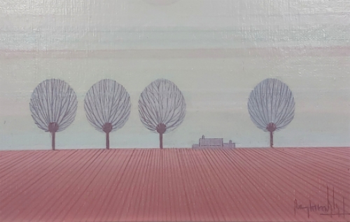 Kunstwerkje van de Belgische kunstschilder Raymond Ghys