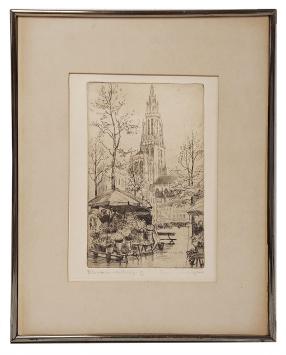 Ets van de Belgische kunstenaar Romain Malfliet