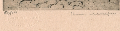 Belgische etser en tekenaar Romain Malfliet