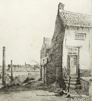 Belgische etser en tekenaar Romain Malfliet