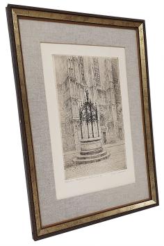 Quinten Matsysput - Antwerpen, kunstwerkje op papier