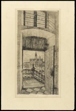 St Niklaas, ets van Romain Malfliet kopen