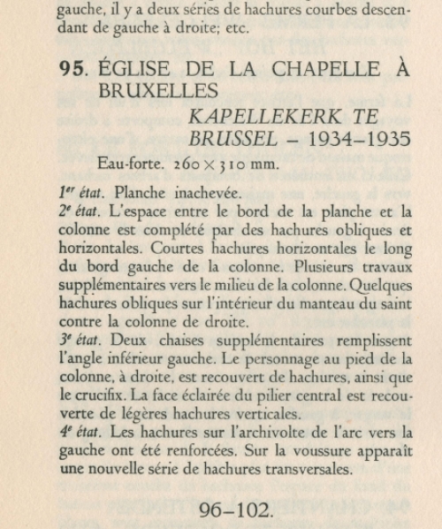 Kapellekerk te Brussel 1934