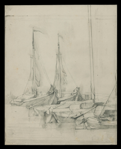 Potloodtekening van Rodolphe Schönberg kopen