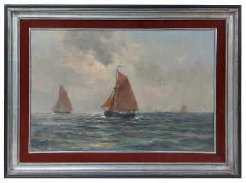 Olieverfschilderij van Romain Steppe