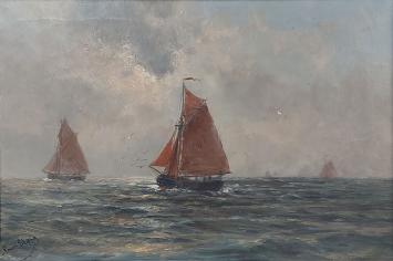 Olieverfschilderij van de Belgische kunstschilder Romain Steppe kopen