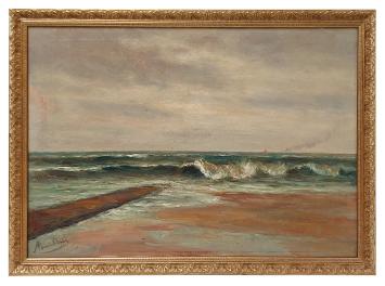 Olieverfschilderij van Romain Steppe