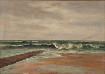 Olieverfschilderij van de Belgische kunstschilder Romain Steppe kopen