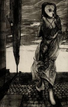 Grote ets uit 1976 van Roger Van Akelyen kopen