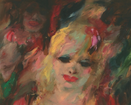 Aquarel van Raphaël De Buck of Raf De Buck