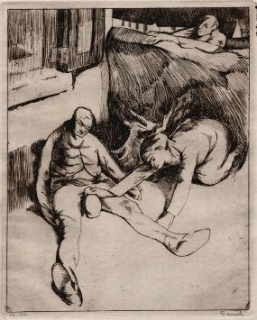 Grafisch werk van Ramah kopen, ets