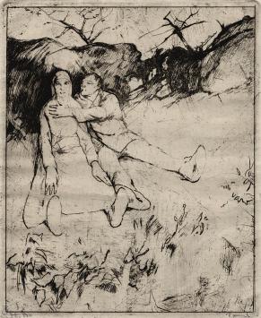 Grafisch werk van Ramah kopen, ets