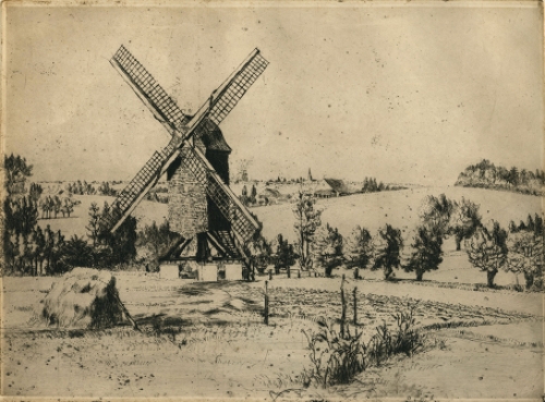 Genummerde ets van Malfliet kopen