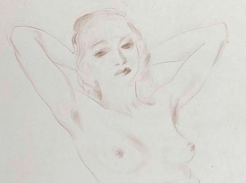 Naaktstudie van Raphaël De Buck of Raf De Buck